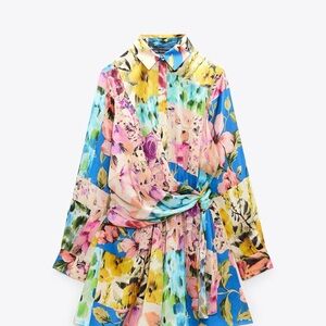 Zara Patchwork Print Jumpsuit